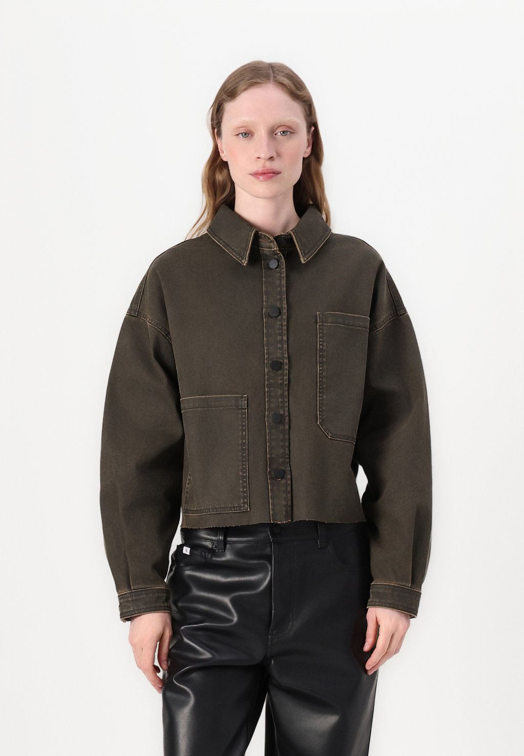 

Джинсовая куртка NICKY SHACKET AllSaints, черный