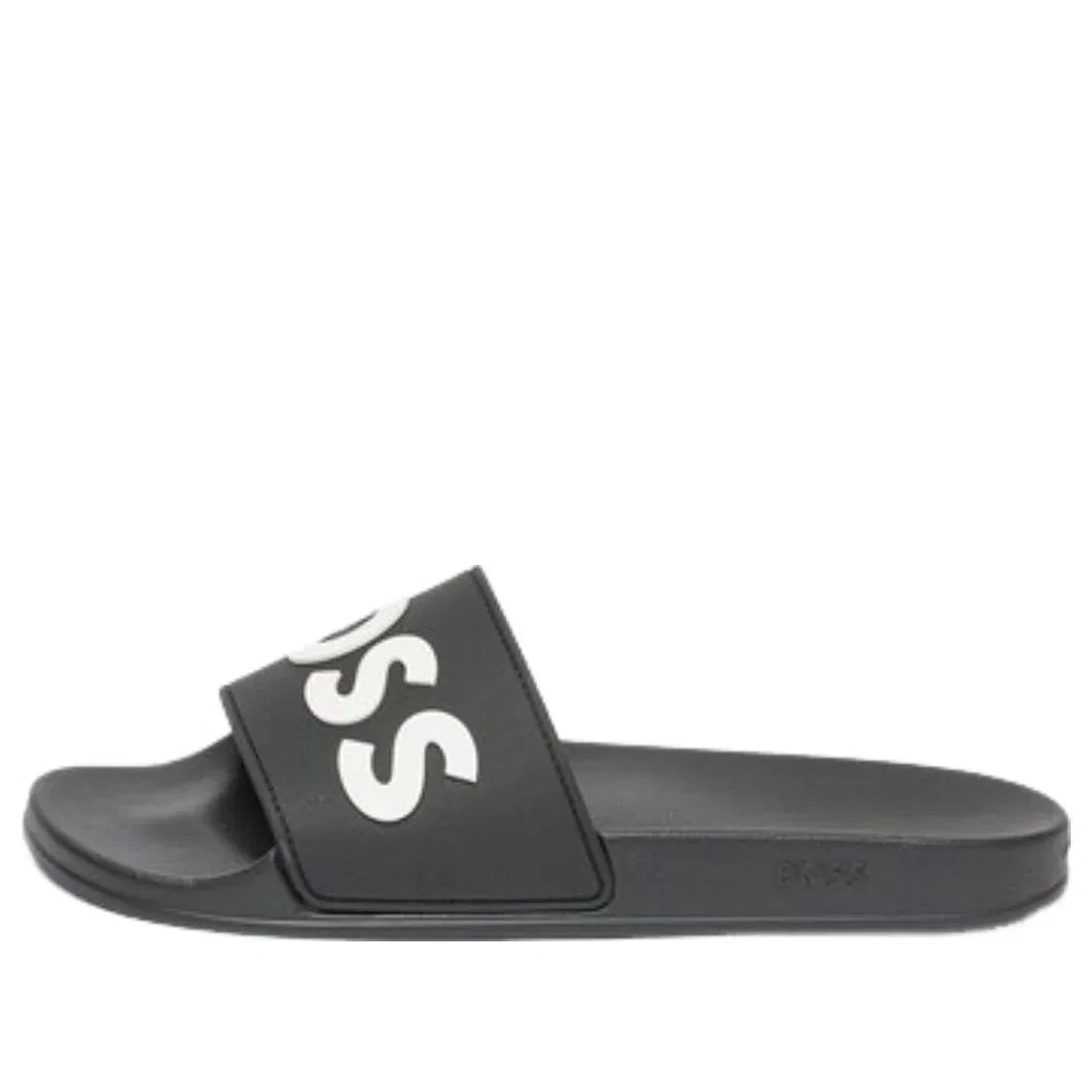Шлепанцы Hugo Boss Raised Italian Made 'Black White' 50498241-001, черный