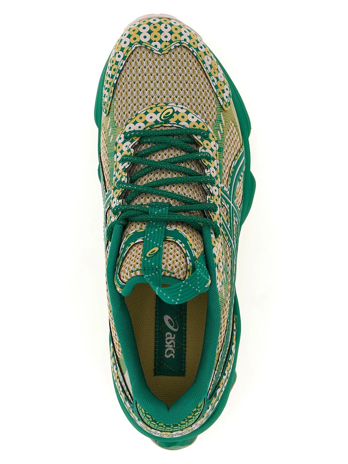 Кроссовки ASICS «US7-S Gel-Kinetic Fluent», зеленый — фото 4