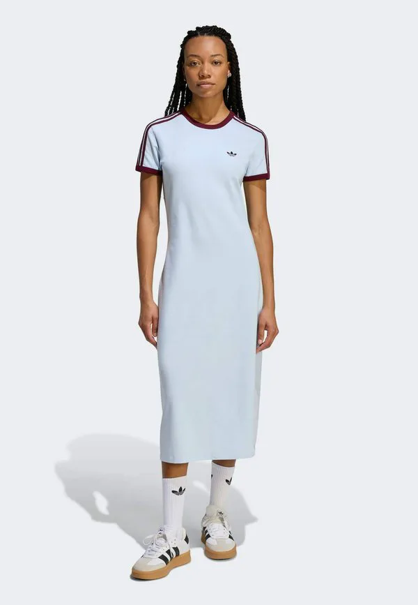 Трикотажное платье 3s Adidas Originals, Crystal Sky Maroon