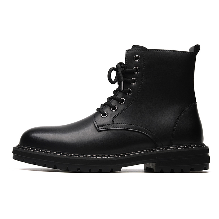 

Мужские ботинки Martin Boots YEDANI, черные однослойные туфли, Черный, Мужские ботинки Martin Boots YEDANI, черные однослойные туфли