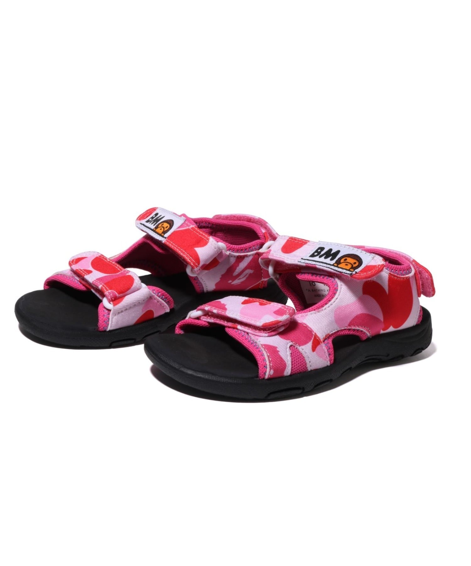 Сандалии ABC Camo Baby Milo A Bathing Ape, PINK