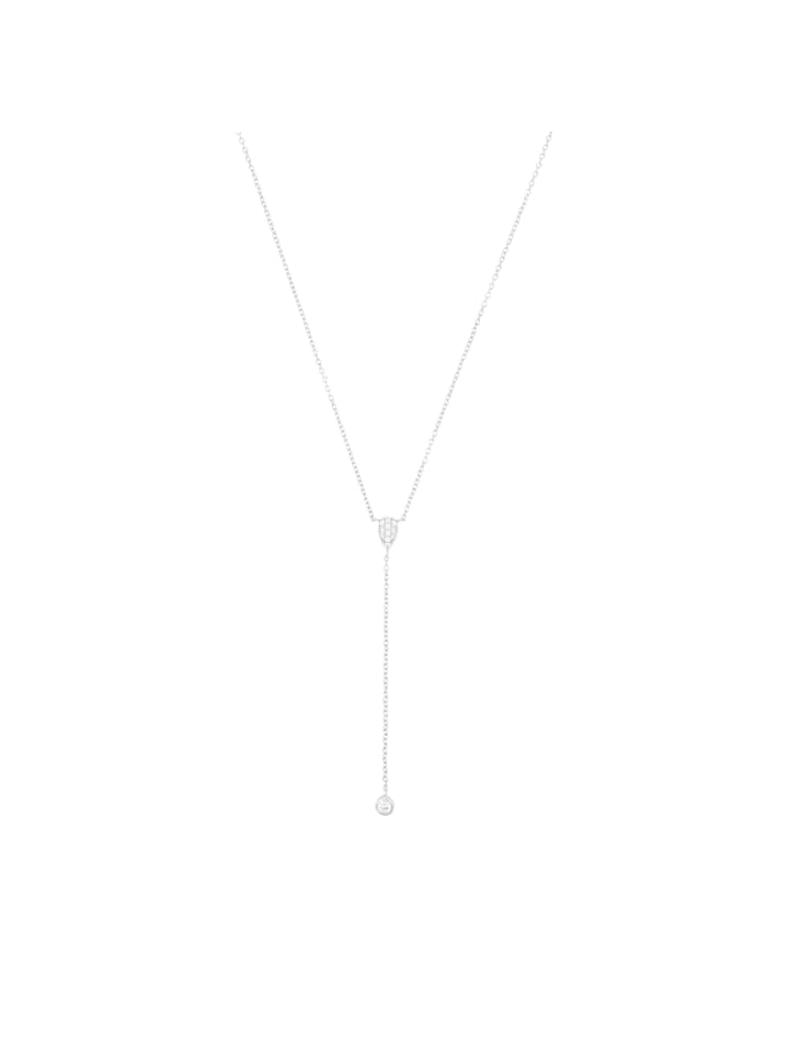 

Amor Колье с подвеской, серебро 925 пробы, родированное серебро