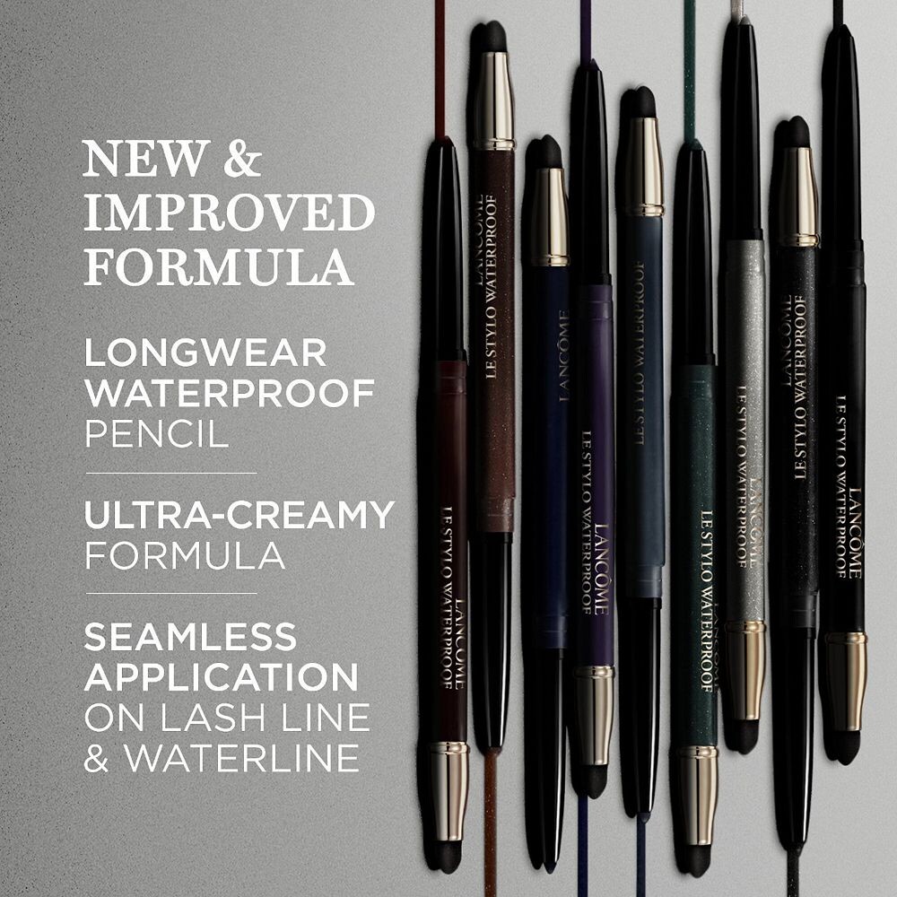 Lancome LE STYLO WATERPROOF – Стойкая подводка для глаз, цвет Chocolat — фото 3