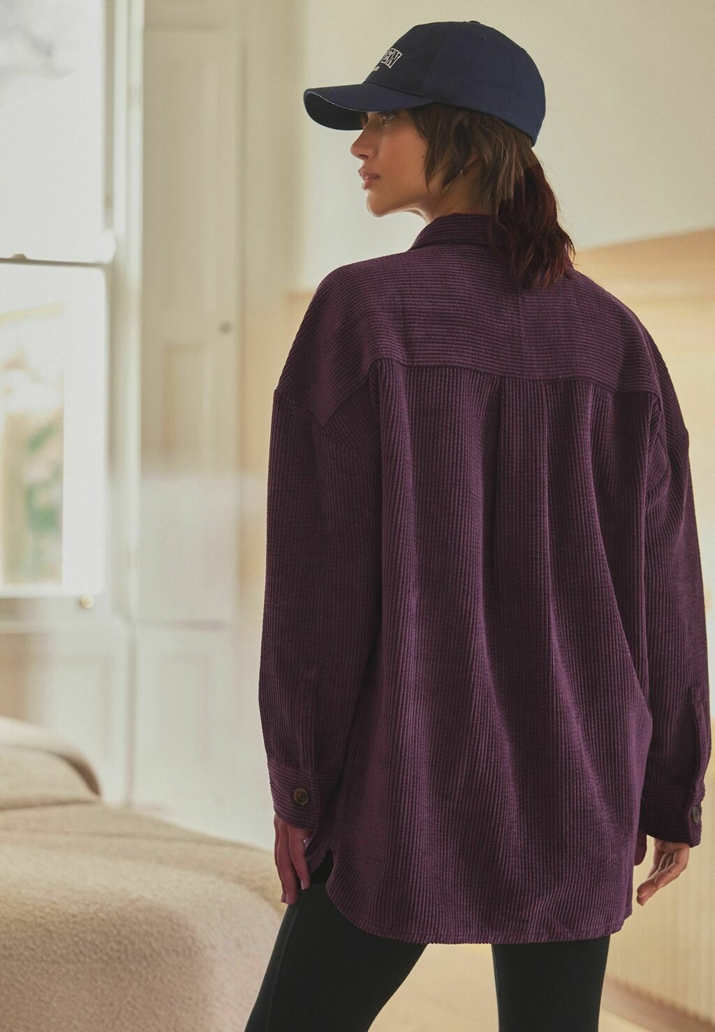 

Короткое пальто LIGHTWEIGHT SHACKET STANDARD Next, красный