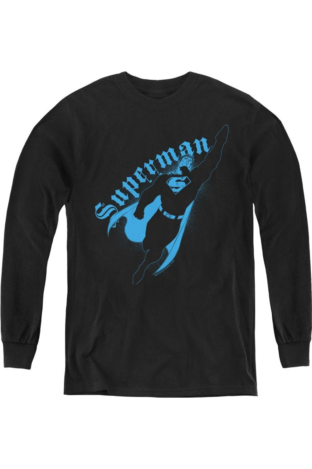 

Футболка с длинным рукавом Superman Darkness Youth Gildan, черный