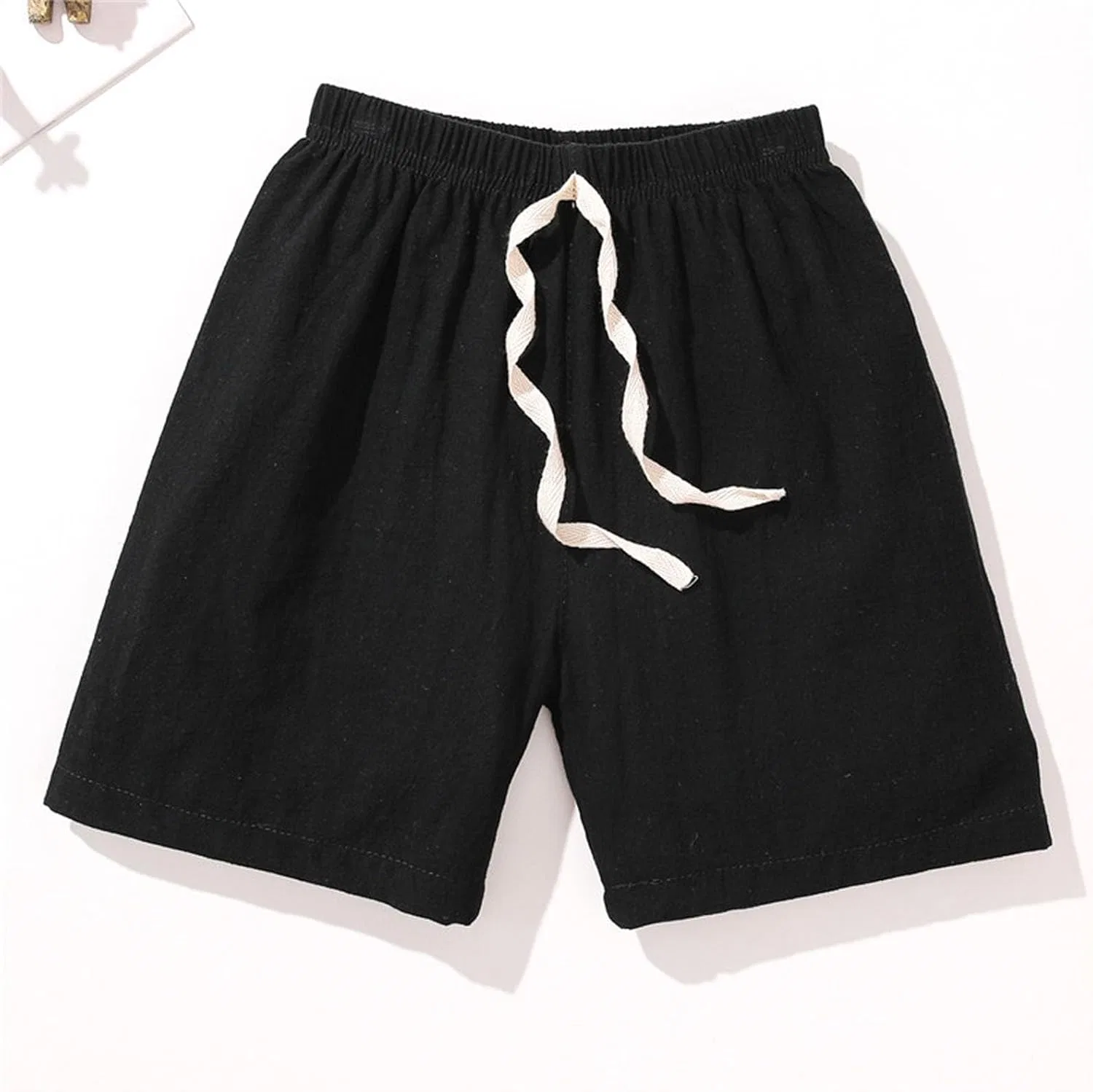 Шорты для девочек Athletic Elastic Waist ASFGIMUJ, A01-black — фото 2