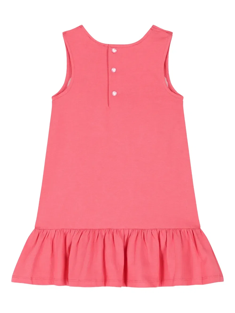Розовое платье с вышивкой в виде сердечек Agatha Ruiz De La Prada — фото 2