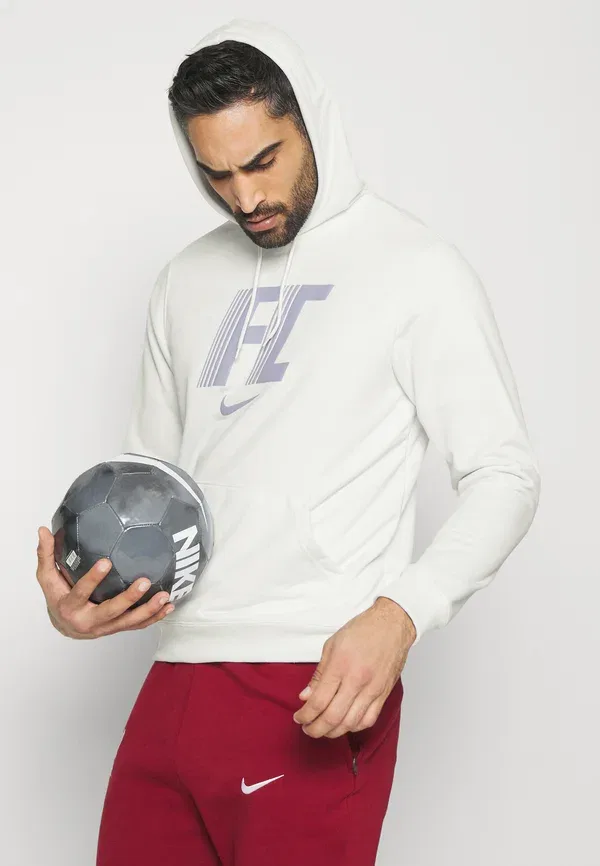 Толстовка Nike Performance, M nk df fc flc hoodie, Summit White/Indigo Haze — фото 4