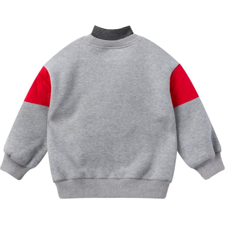 Свитшот Mickey Series Heather Gray для детей 3-7 лет Disney, серый — фото 3