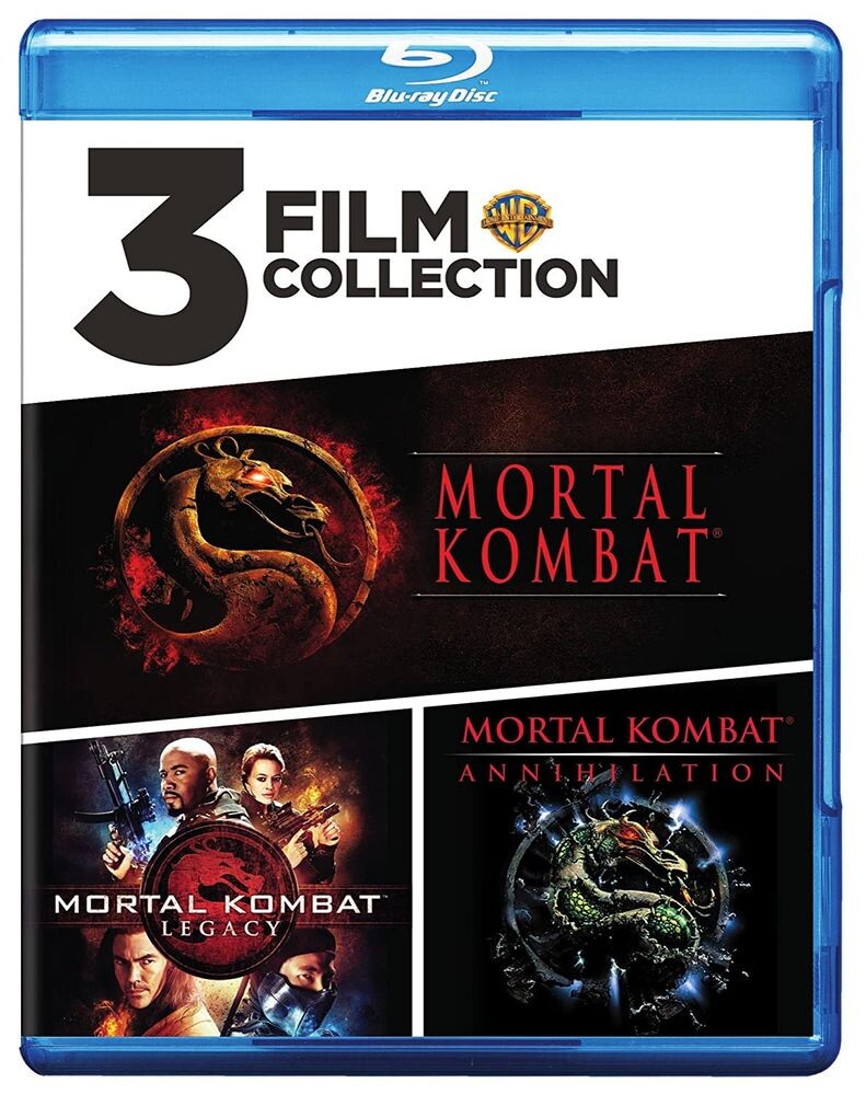 

Диск Blu-ray Mortal Kombat: 3 Film Collection
