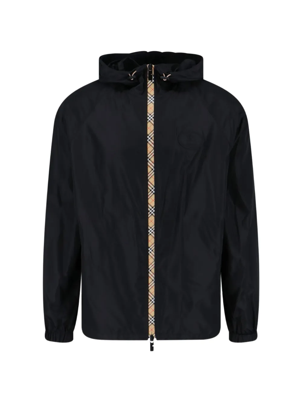 

Куртка в клетку Burberry, черный