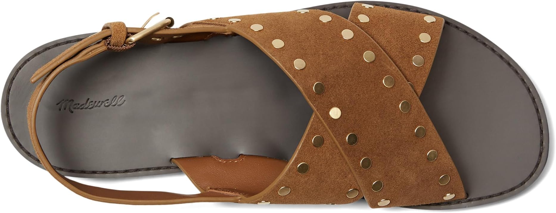 Сандалии Madewell Xband Sandal, цвет Dried Acorn — фото 2