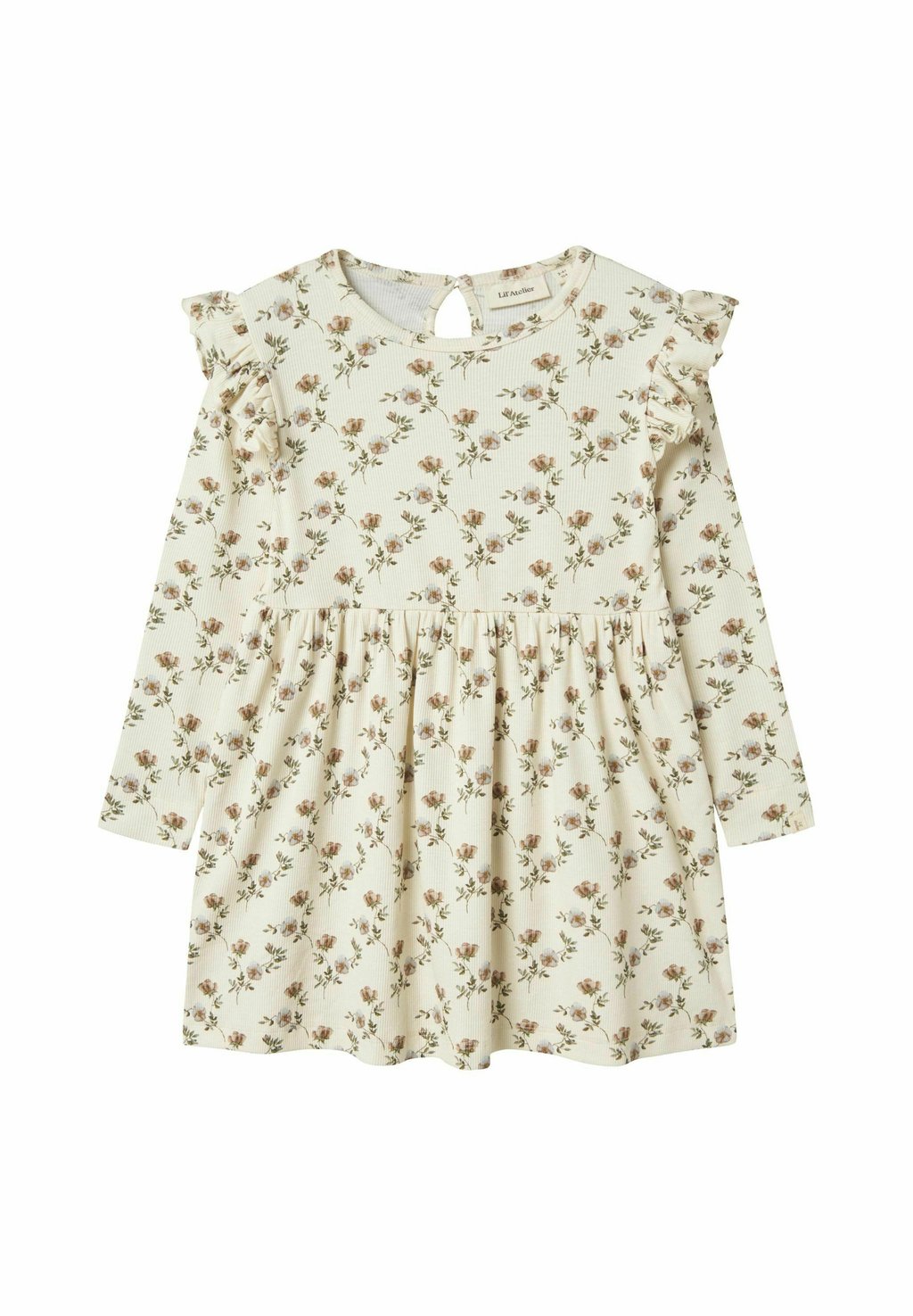 

Платье из джерси LANGARM Lil' Atelier, белый