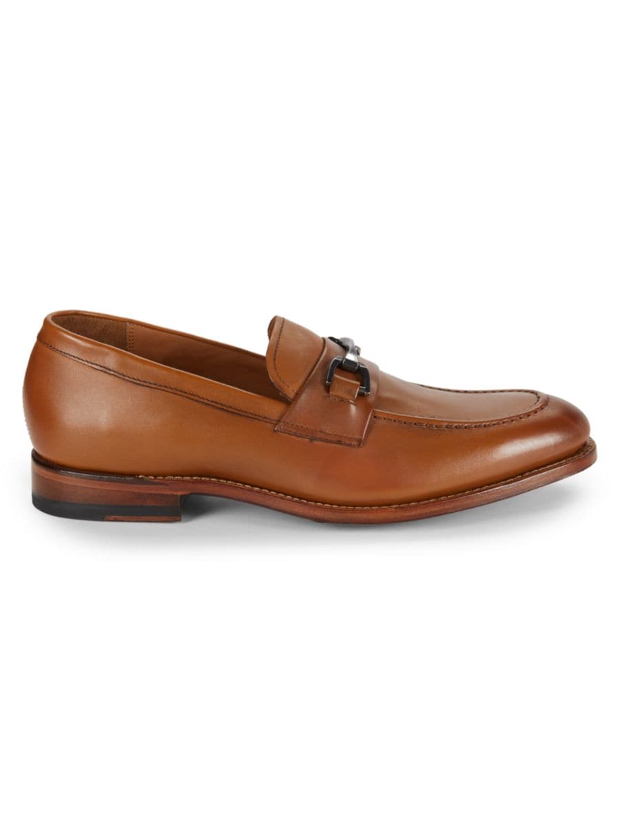 

Кожаные лоферы Sidney Bit Allen Edmonds, цвет Walnut
