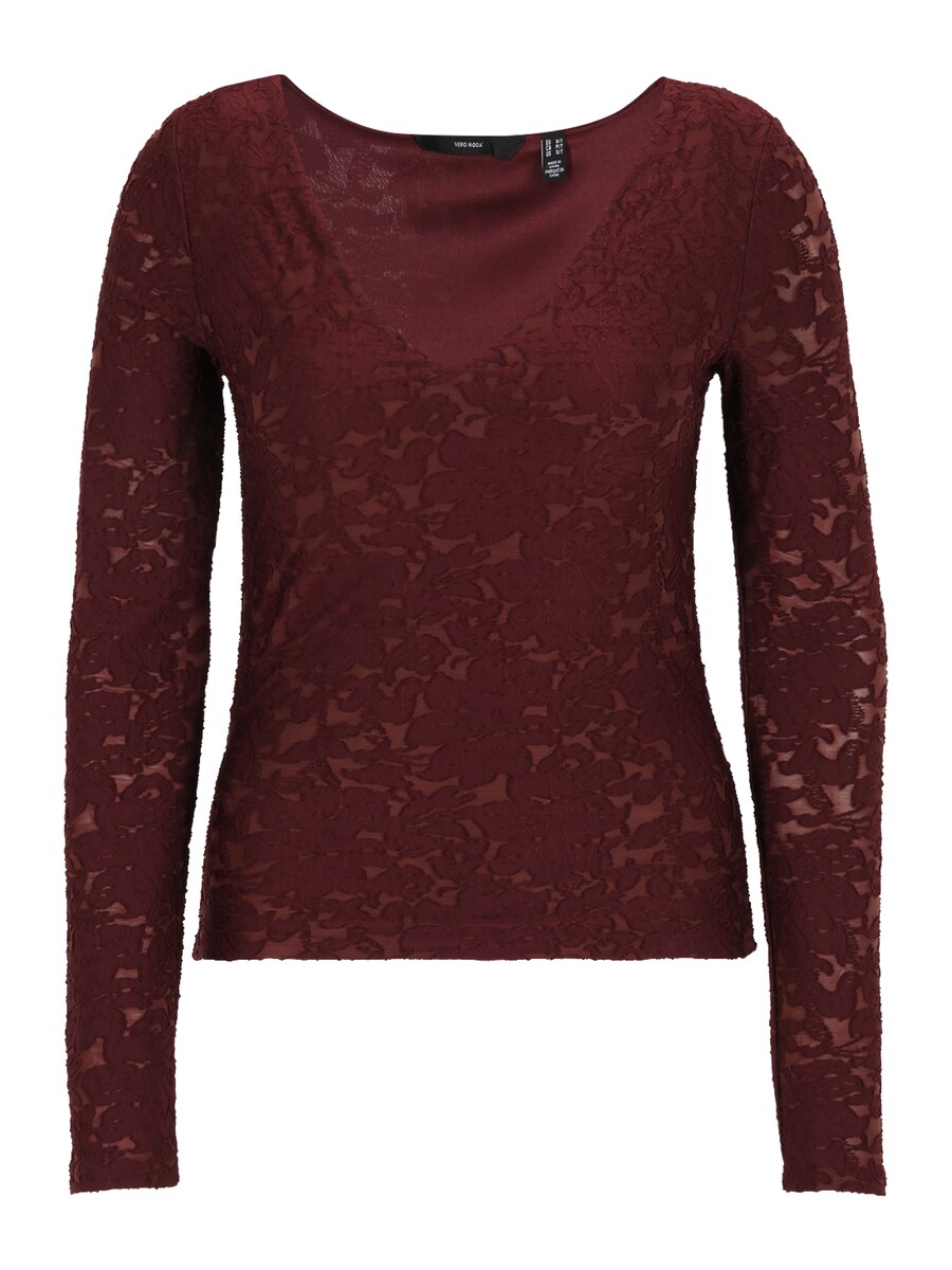

Рубашка VERO MODA RIVA, бордовый