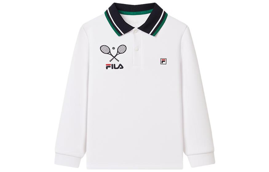 

Детская футболка Fila Kids, цвет Jade White - FWT