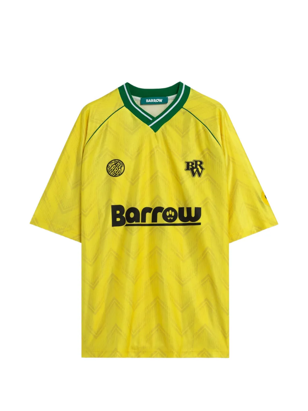 

Футболка с V-образным вырезом и графическим принтом Barrow, желтый