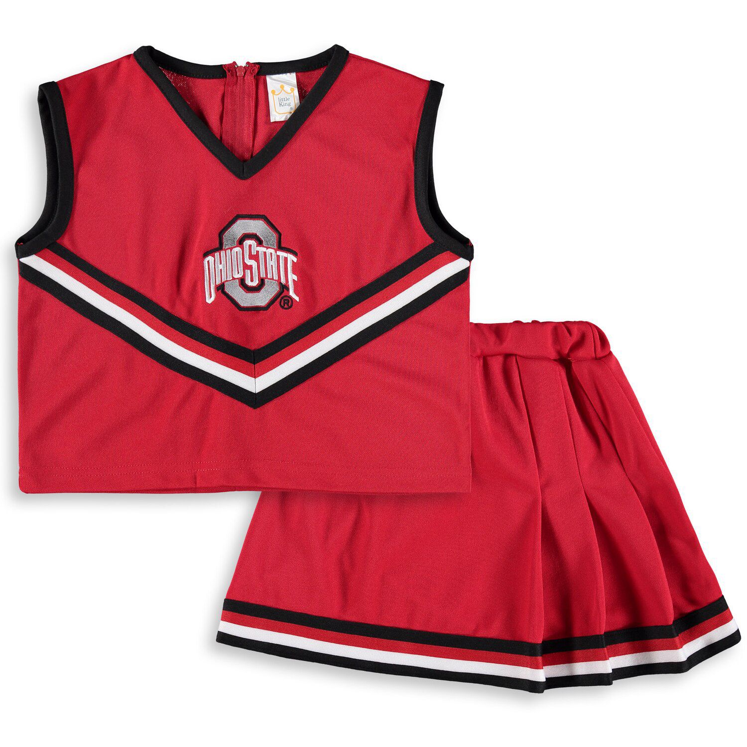 

Комплект из двух предметов для девочек и молодежи Scarlet Ohio State Buckeyes Unbranded