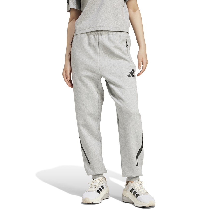 Зауженные брюки ADIDAS SPORTSWEAR Z.N.E., светло-серый — фото 2