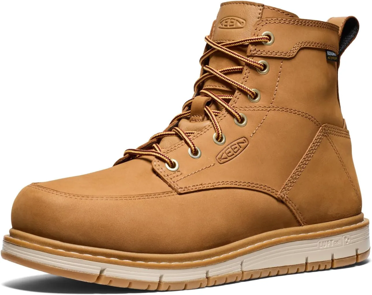 

Мужские рабочие ботинки KEEN Utility San Jose с алюминиевым носком, водонепроницаемые, на танкетке, 6 дюймов