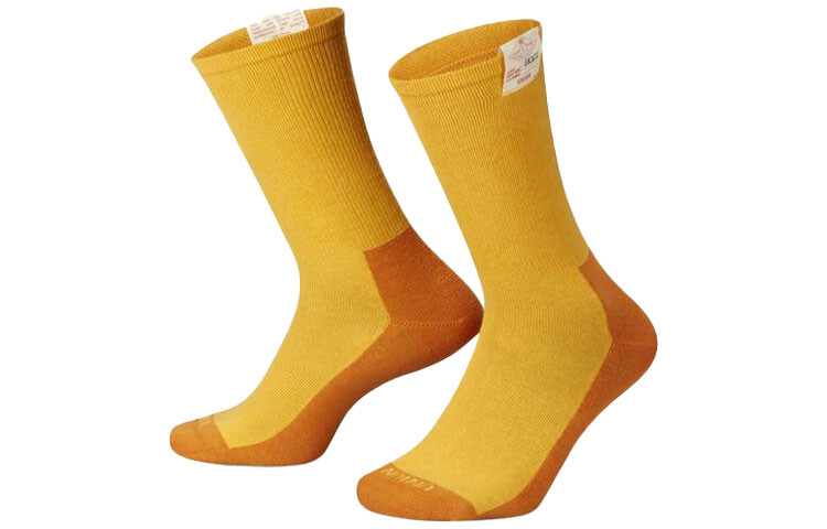 

Носки унисекс Jordan до середины икры, цвет 1 double (yellow)