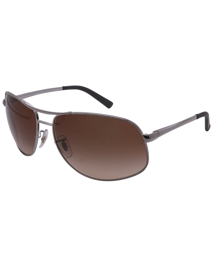 

Солнцезащитные очки Ray-Ban Unisex RB3387S 64 мм, серебряный