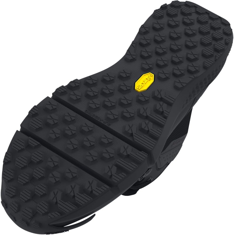 Under Armour мужские тактические ботинки Charged Valsetz Zip Waterproof, (001) Black/Black/Jet Gray — фото 3