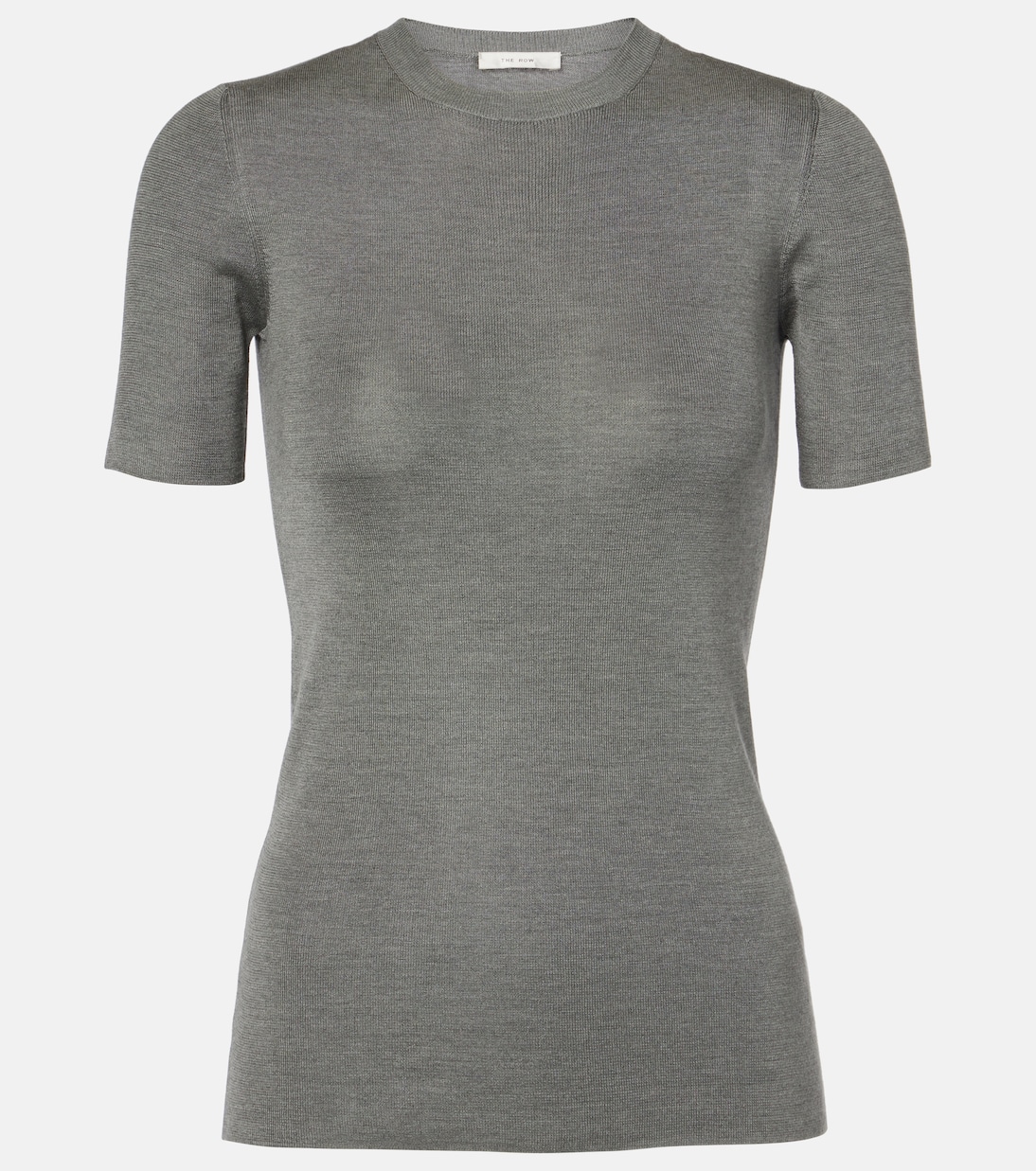 

Женский шелковый топ Jannat The Row, Grey Melange