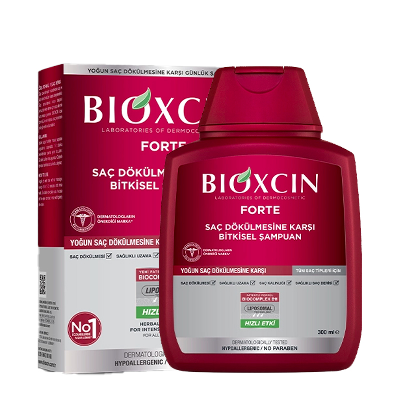 Шампунь Bioxcin Forte от интенсивного выпадения волос, 300 мл — фото 3