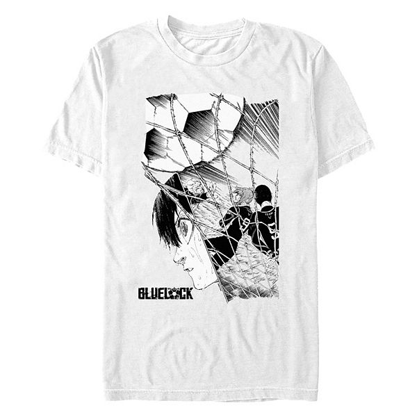 

Футболка с принтом Big & tall blue lock goal zoom Licensed Character