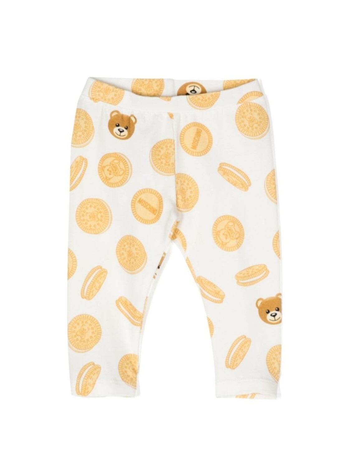 

Спортивные брюки с принтом Teddy Bear Moschino Kids, белый