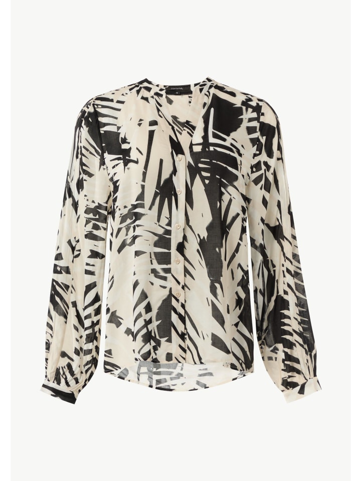 

Comma Блузка 99A9_черного цвета