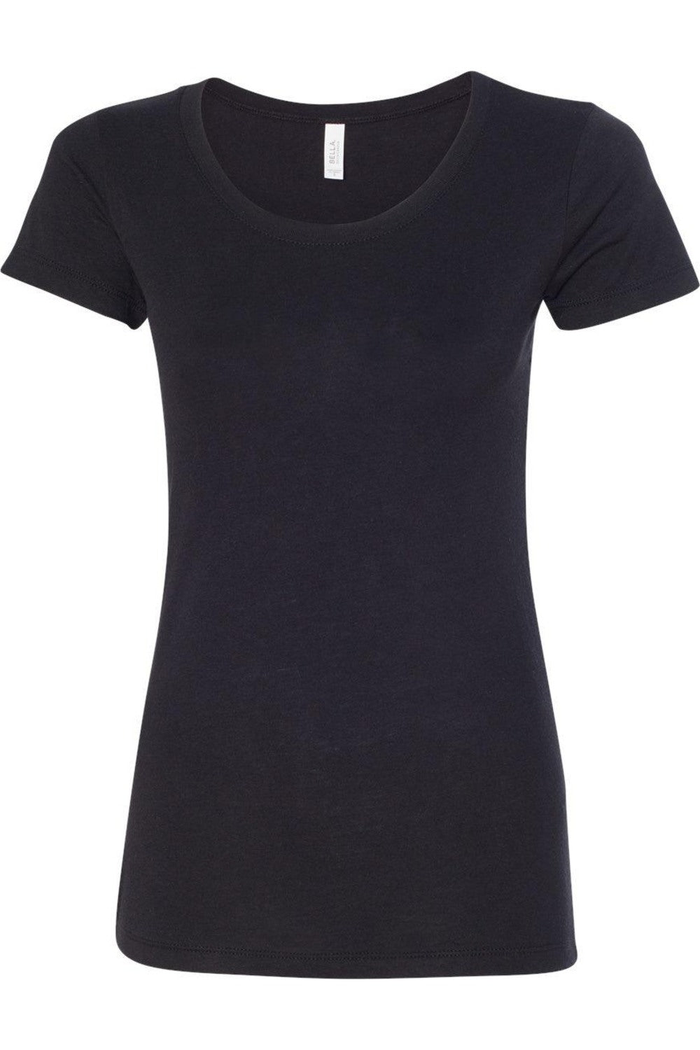 

Женская футболка BELLA + CANVAS Triblend, цвет solid black triblend