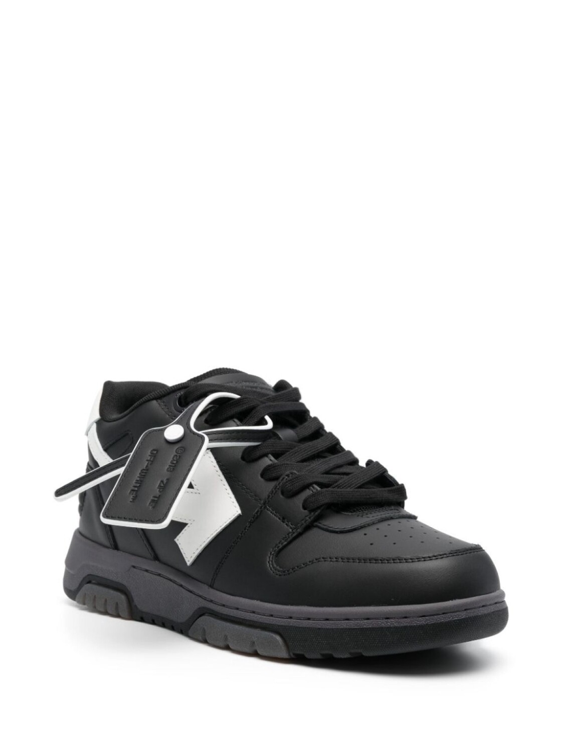 Кроссовки Off-White Out Of Office Zip Tie, черный/белый — фото 2
