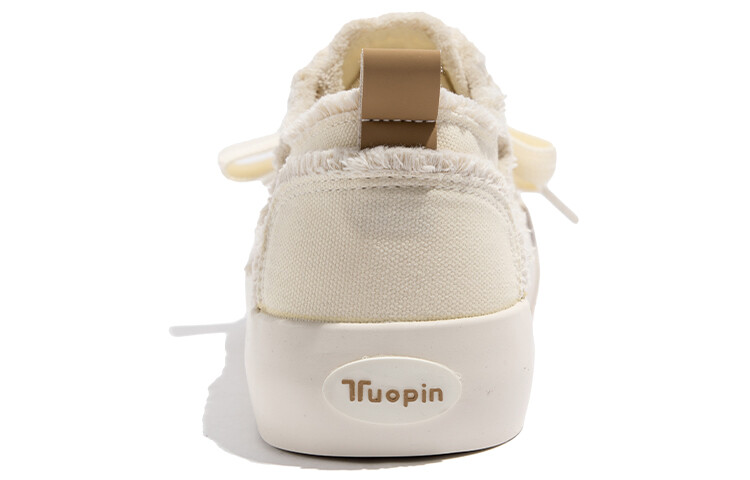 

Кеды женские низкие бежевые Tuopin