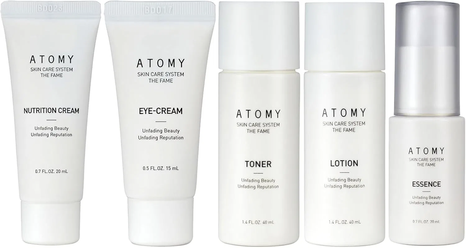 Дорожный набор косметики Atomy The Fame Skincare Travel Kit 5 предметов