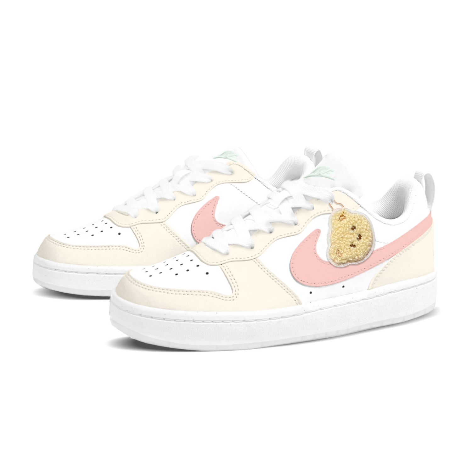 Кроссовки для скейтбординга low top детские unisex цвет custard powder Nike, Custard Powder — фото 4