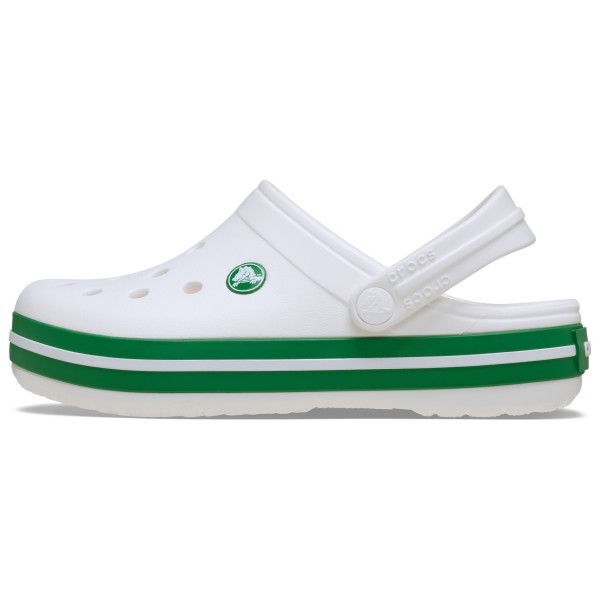 Детские сандалии-сабо из крокодиловой кожи Crocs, мультиколор — фото 2