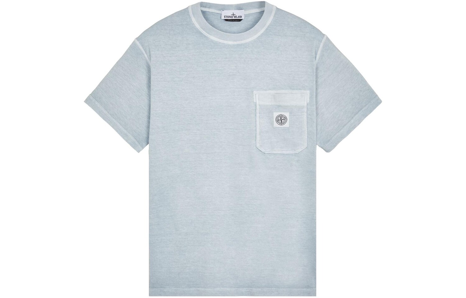 

Футболка мужская Stone Island, голубой
