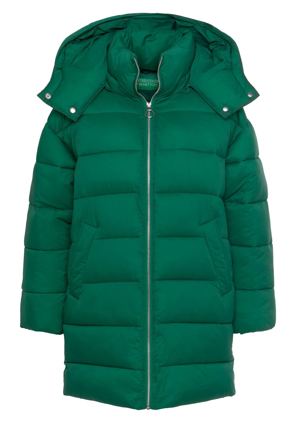 

Зимнее пальто UNITED COLORS OF BENETTON, зеленый