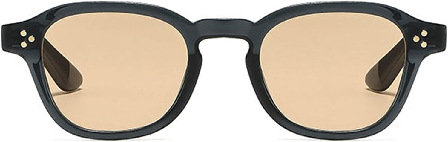 

Солнцезащитные очки Helena Fashion Square для женщин и мужчин, классические винтажные солнцезащитные очки с защитой от УФ-излучения UV400 для активного отдыха, коричневые тонированные очки, C3