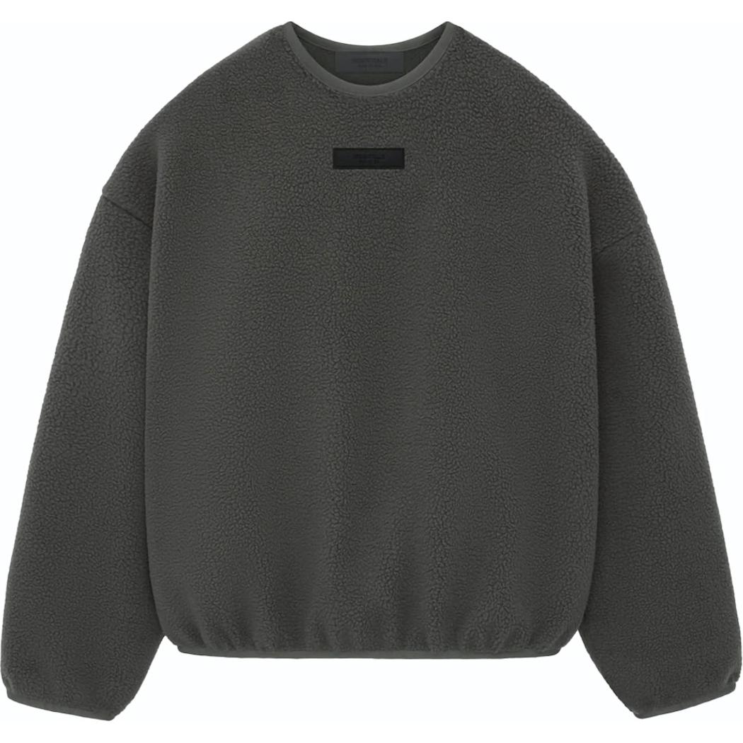 

Толстовка из флиса Polar Fleece Fear Of God Essentials, чернильно-черная