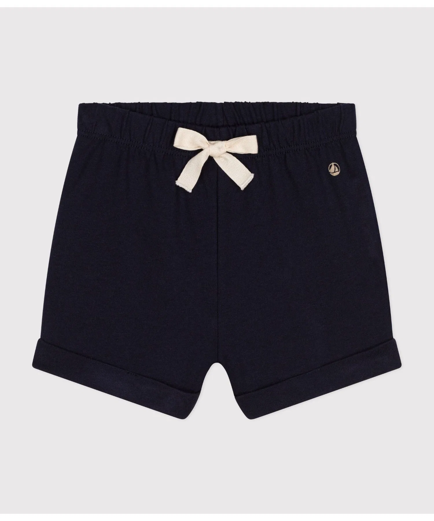 Детские хлопковые шорты PETIT BATEAU тёмно-синие