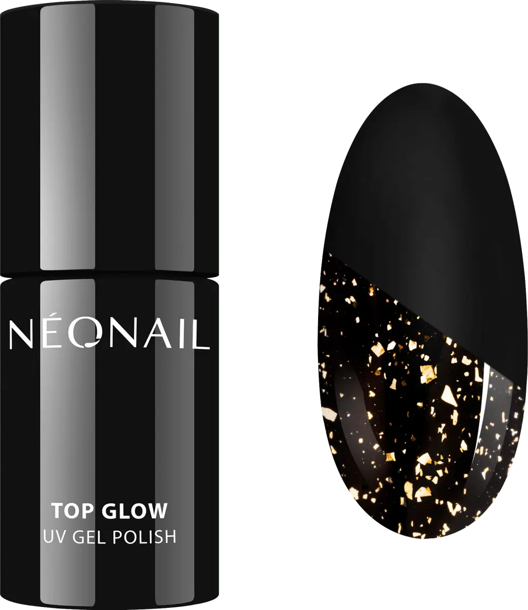 

UV Überlack Top Glow Gold Flakes 7,2 мл NÉO