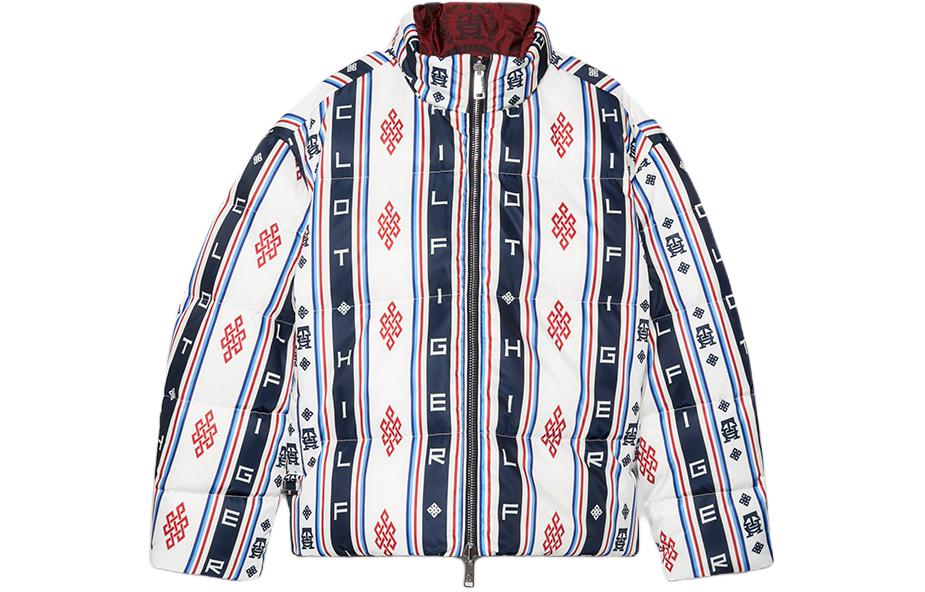 Футболка Clot X CLOT совместная модель пуховик унисекс темно-красный цвет 0K4 Tommy Hilfiger — фото 2