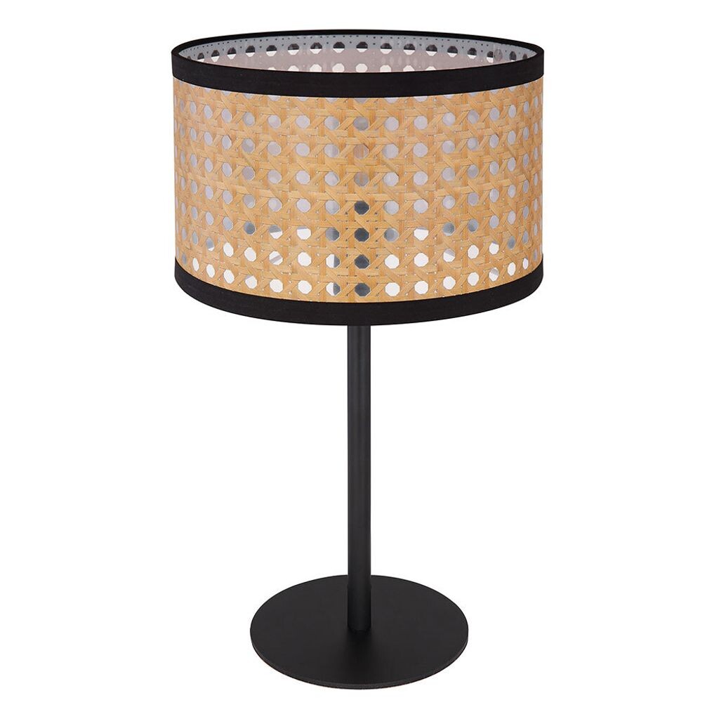 

Настольная лампа RGB LED, металл, имитация бамбука, цоколь E14, В 40 см Globo Lighting, черный