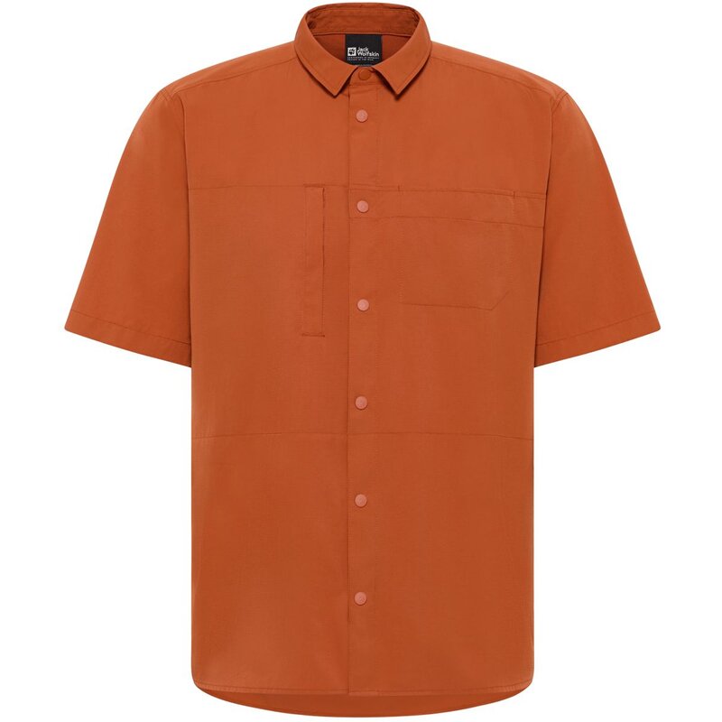 

Hemd sierra canyon ss shirt m Jack Wolfskin, оранжевый