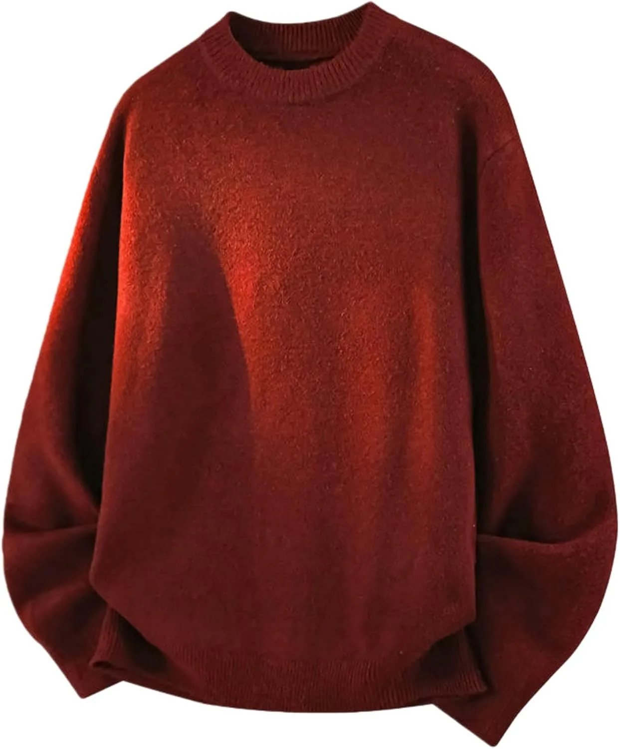 

Мужской осенне-зимний американский теплый свитер с круглым вырезом FOLKFOLD