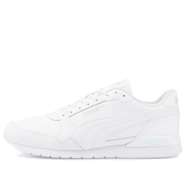 

Кроссовки st runner v3 leather 'white grey violet' Puma, белый